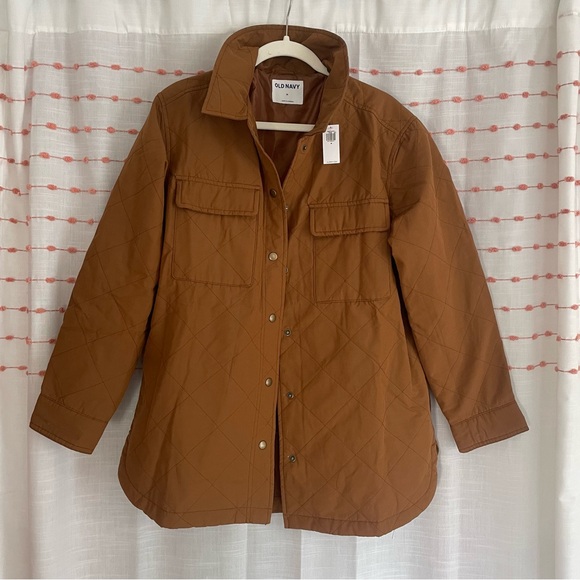 Old Navy Quilted Utility Shacket - NWT! - Picture 4 of 5